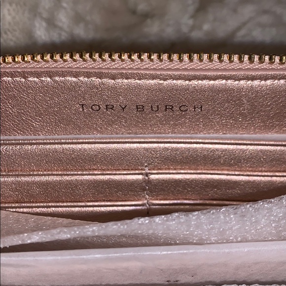🚫SOLD! Tory Burch Marion Wallet - Rose Gold - Picture 6 of 7